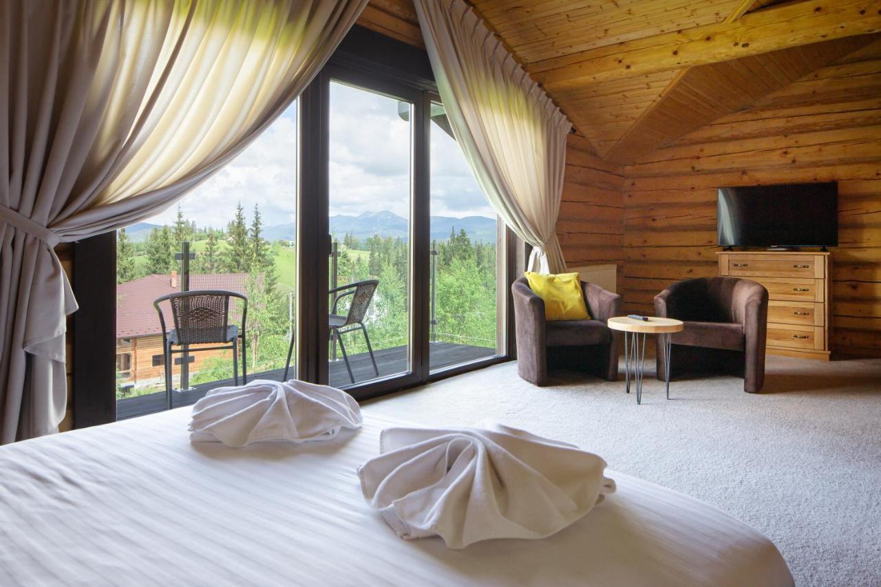 Good Days Shale Resort 4 Км До Буковеля 亚布卢尼齐亚 外观 照片