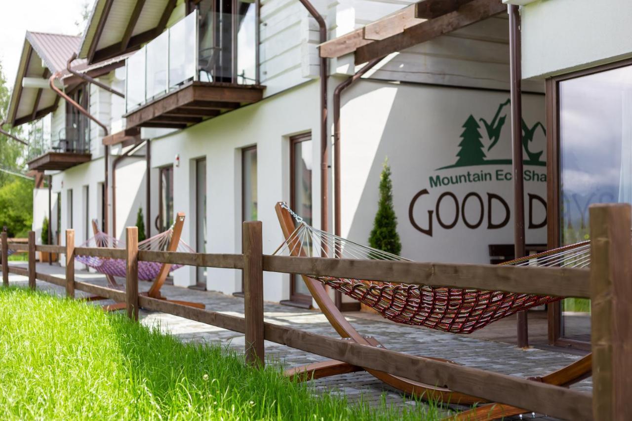 Good Days Shale Resort 4 Км До Буковеля 亚布卢尼齐亚 外观 照片