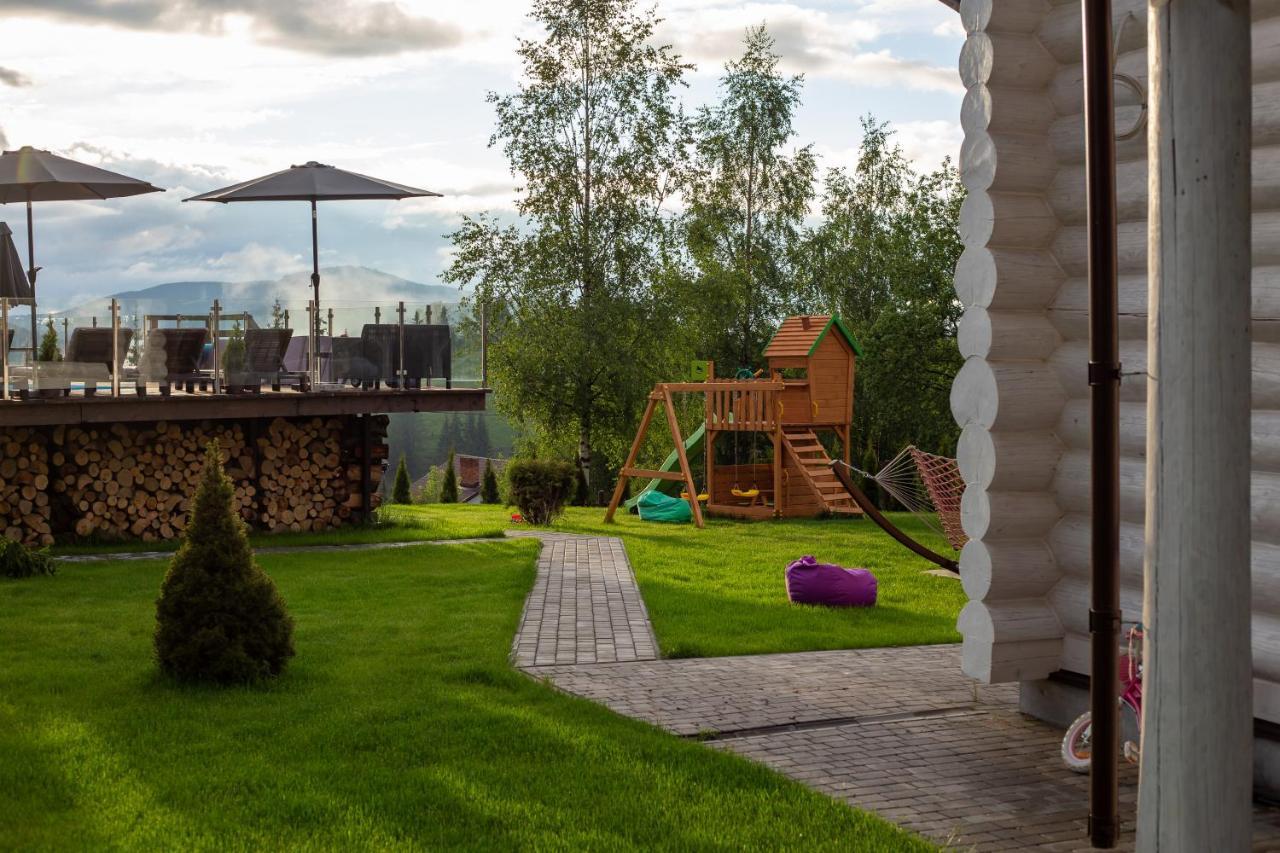 Good Days Shale Resort 4 Км До Буковеля 亚布卢尼齐亚 外观 照片