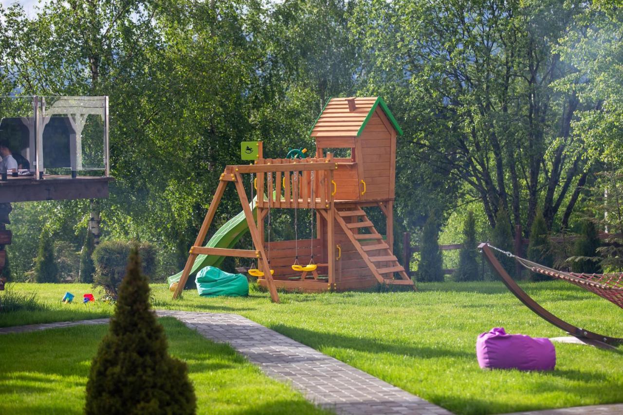 Good Days Shale Resort 4 Км До Буковеля 亚布卢尼齐亚 外观 照片